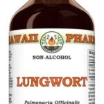 Extrato Líquido de Folha de Pulmonária (Pulmonaria Officinalis) 60ml - Suporte Natural para a Saúde Respiratória e Digestiva