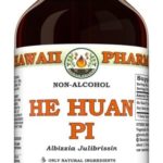 Extrato Líquido de Casca de He Huan Pi (Albizia Julibrissin) - Calma e Equilíbrio Emocional Natural - 60ml - 10
