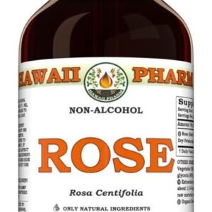 Extrato Líquido de Pétalas Secas de Rosa Centifolia - Natural e Vegano - 4 fl.oz
