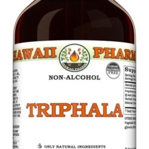 Triphala Glicerina - Extrato Líquido Natural e Vegano para Saúde Digestiva - 120ml