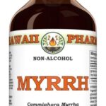 Extrato Liquido de Mirra Hawaii Pharm - Glicerina Vegetal Sem Álcool 60ml - Suporte Natural e Artisanal