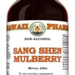 Extrato Líquido de Fruta de Amora Branca Sang Shen - 120ml - Energizante Natural e Vegan