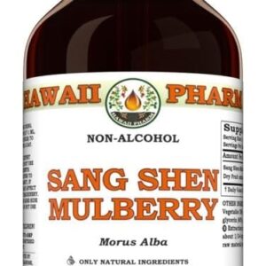 Extrato Líquido de Fruta de Amora Branca Sang Shen - 120ml - Energizante Natural e Vegan