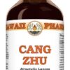 Tintura de Raiz Seco de Cang Zhu (Atractylis Lancea) - Extrato Natural e Vegano de 60ml para Conforto Digestivo