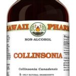 Extrato Líquido de Raiz de Collinsonia Canadensis - 60ml - Suporte à Função Renal e Conforto Urinário - 10