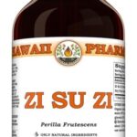 Tintura Natural de Frutas Secas Zi Su Zi (Perilla Frutescens) - 60ml para Conforto Respiratório e Digestivo - 10