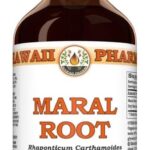 Extrato Líquido de Raiz de Maral (Rhaponticum Carthamoides) - 60ml - Suporte à Vitalidade e Força Natural