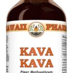 Tintura de Raiz de Kava Kava (Piper Methysticum) - Extração Líquida Natural e Vegana de 60ml