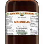 Extrato Líquido de Casca de Magnolia (Magnolia Virginiana) - Propriedades Calmantes e Vegano - 120ml - 10