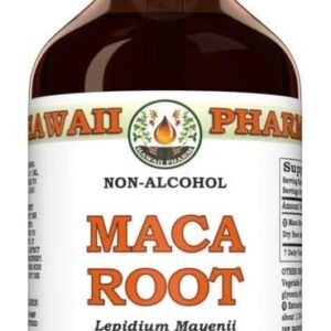 Extrato Líquido de Raiz de Maca Hawaii Pharm - Aumenta Energia e Vitalidade Natural 60ml