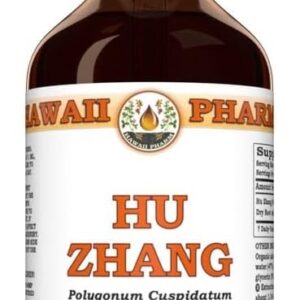 Tintura de Raiz Seco de Hu Zhang (Polygonum Cuspidatum) - Extraído Naturalmente no Havai para Saúde Cardiovascular