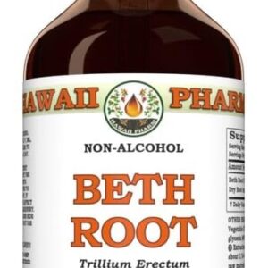 Extrato Líquido de Raiz de Beth (Trillium Erectum) - Equilíbrio Feminino Natural em Glicerina Vegetal 60ml
