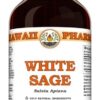 Tintura de Folhas Secas de Sálvia Branca (Salvia Apiana) - Extrato Líquido Natural Vegano de 120ml