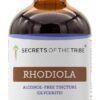 Extrato de Rhodiola Orgânica Secrets of the Tribe - 4 oz de Alta Potência para Estímulo e Bem-Estar