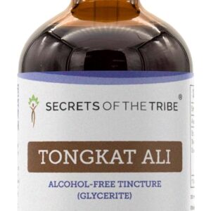 Extrato Líquido de Tongkat Ali Sem Álcool Secrets of the Tribe - Vitalidade e Bem-Estar Diário