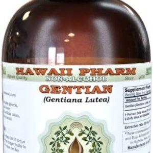 Hawaii Pharm Extrato Líquido de Genciana Sem Álcool - Suplemento Natural 60ml