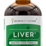 Secrets of the Tribe - Fórmula Herbal para o Fígado Saudável - Extrato Líquido Sem Álcool (120ml)