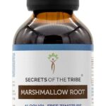 Tintura de Raiz de Marshmallow Sem Álcool - Extrato Herbal de Alta Potência para Digestão e Saúde Respiratória - 6