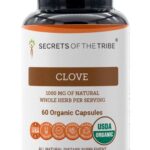 Clavo Orgânico Secrets of the Tribe 120 Cápsulas - Alta Potência e Pureza Natural - 7