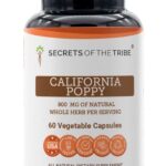 California Poppy Secrets of the Tribe - Suplemento Natural para Relaxamento e Sono Tranquilo - 6