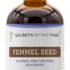 Tintura de Sementes de Funcho Sem Álcool Secrets of the Tribe - Suporte Digestivo Natural e Orgânico (120 ml)