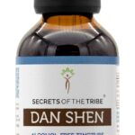 Extrato de Raiz de Salvia Miltiorrhiza Sem Álcool Secrets of the Tribe - 120ml de Pureza e Energia Natural - 6