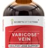 Tinture Herbal Secrets of the Tribe - Extrato Natural para Suporte à Saúde das Pernas com Gengibre e Castanha da Índia 120ml