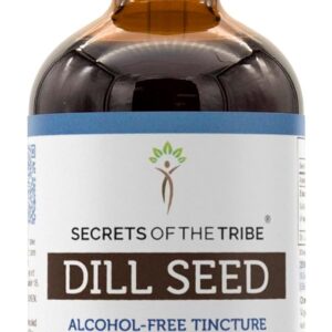 Extrato Líquido de Semente de Dill Sem Álcool - Suplemento Natural de Alta Potência 120ml