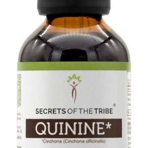 Tintura de Álcool de Quina Secrets of the Tribe - 680mg para Cãibras nas Pernas e Alívio Natural