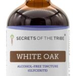 Tintureira Secrets of the Tribe - Extrato de Casca de Carvalho Branco Sem Álcool 120ml - Purificação e Naturalidade
