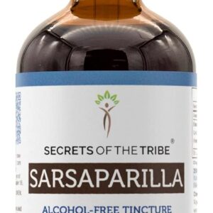 Extrato de Raiz de Sarsaparilla Sem Álcool Secrets of the Tribe - Suporte à Saúde Imune e Bem-Estar Diário