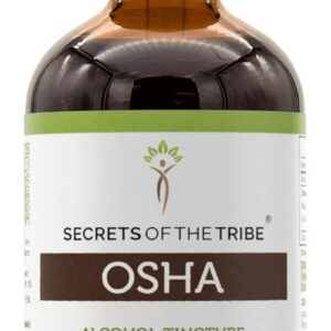 Extrato de Raiz de OSHA Secrets of the Tribe - 4 OZ - Natural e Potente para Saúde Respiratória