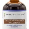 Extrato de Papoila da Califórnia e Valeriana Sem Álcool 118ml - Secrets of the Tribe