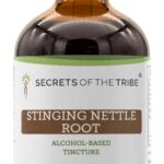 Tinture de Raiz de Urtiga Dourada Secrets of the Tribe - 120ml | Suporte à Saúde Urinária e Bem-Estar Diário