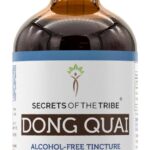 Extrato Líquido de Dong Quai Sem Álcool Secrets of the Tribe - Saúde Feminina e Equilíbrio Hormonal
