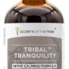 Secrets of the Tribe - Tranquilidade Tribal, Fórmula Calmante Natural em Extrato Líquido Sem Álcool 120ml