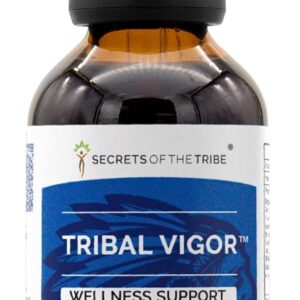 Secrets of the Tribe - Tribal Vigor - Suporte à Saúde Masculina com Extrato Herbal Natural
