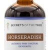 Tintura de Raiz de Rábano Picante Sem Álcool Secrets of the Tribe - Extrato Natural de 120ml