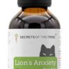 Lion's Anxiety - Suplemento Natural para Alívio do Estresse em Gatos com Ervas Calmantes