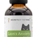 Lion's Anxiety - Suplemento Natural para Alívio do Estresse em Gatos com Ervas Calmantes