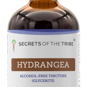 Tintura de Hortênsia Sem Álcool Secrets of the Tribe - Extrato Natural com Raiz Dried 118ml