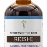 Extrato Líquido de Cogumelo Reishi USDA Orgânico - Tinture Sem Álcool com 118ml