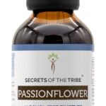 Extrato de Flor de Maracujá Sem Álcool Secrets of the Tribe - 120ml de Ervas Naturais para Relaxamento e Bem-Estar - 6