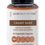 Cramp Bark Secrets of the Tribe 120 Cápsulas - Suplemento Natural para Alívio de Cãibras e Desconfortos Musculares - 6