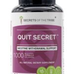 Secrets of the Tribe - Quit Secret 120 Cápsulas - Suporte à Abstinência de Nicotina com Ervas Naturais - 5
