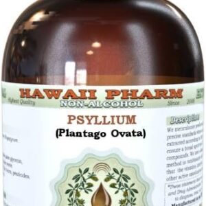 Hawaii Pharm Extrato Líquido de Psyllium Sem Álcool - Suporte Digestivo Natural 60ml