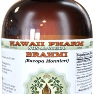 Extrato Líquido de Brahmi Hawaii Pharm - Bacopa Monnieri Sem Álcool 60ml - Suporte Cognitivo Natural