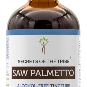 Extrato Líquido de Sabal (Saw Palmetto) Sem Álcool - 120ml Secrets of the Tribe