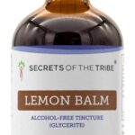 Tinture de Melissa Officinalis Sem Álcool - Extrato Líquido de Erva-Cidreira 120ml Secrets of the Tribe