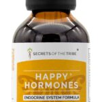 Secrets of the Tribe - Happy Hormones 120ml - Extrato Herbal Sem Álcool para Equilíbrio Hormonal - 7